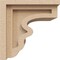 Ekena Millwork 7"W x 7"D x 7"H Wide Highland Rough Cedar Woodgrain TimberThane Corbel, Primed Tan CORUR07X07X07HLDRCPR - alternate 6